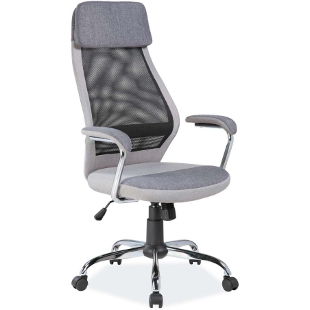 Swivel armchair Q-336 grey Signal
