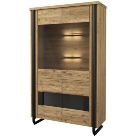 Double cabinet with lighting Omega Mebin