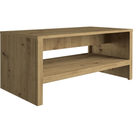 Table ST Malta oak artisan/white matt Gała Meble