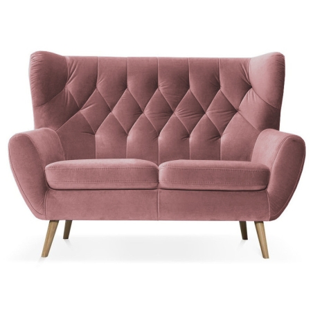 Gala Collezione kolory nóżek - Dąb efekt wosku, Gala Tkaniny Gr.B - Piano 20, kolor - Odcienie różowego