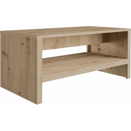 Table ST Malta oak artisan/smooth grey Gała Meble