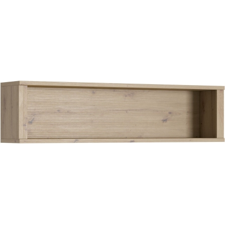 Wall Shelf W1 Malta oak artisan/smooth grey Gala Meble