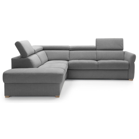 Kolor tapicerki: odcienie szarego Tkaniny Gr.B: Maya 21 Kolorystyka nóżek: Buk natura 