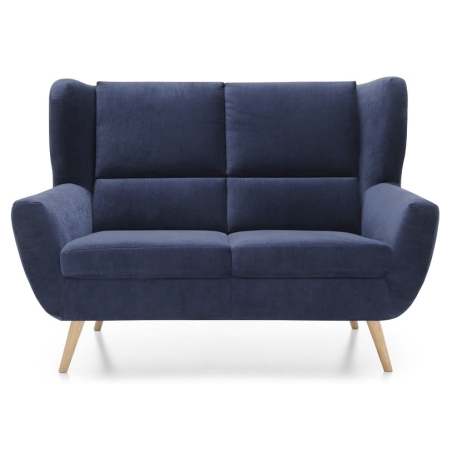 colour - blues and grenades, Gala Fabrics Gr.A1 - Matt Velvet 79, Gala colour feet without chrome - Beech nature