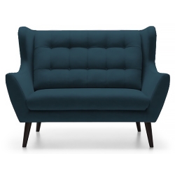 Wooden legs: Black Kolor tapicerki: navy blue Gr2 fabrics: Monolith KR10678 