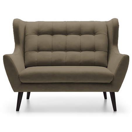 IMS Drewno nóżki - Czarny, IMS Tkaniny Gr1 - Massimo KR10726, kolor - odcienie beżu