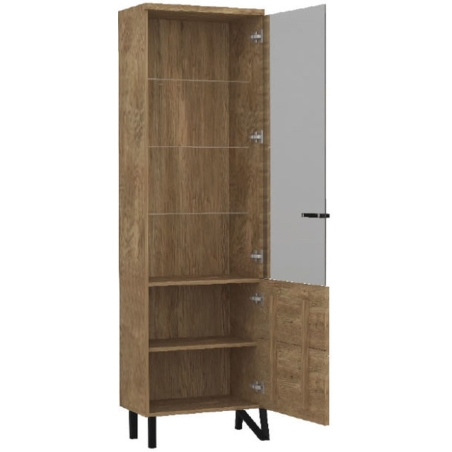 Pik single cabinet with lighting II right Mebin