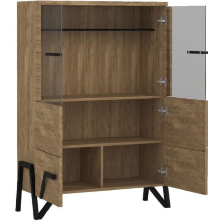 Pik Low cabinet with lighting Mebin