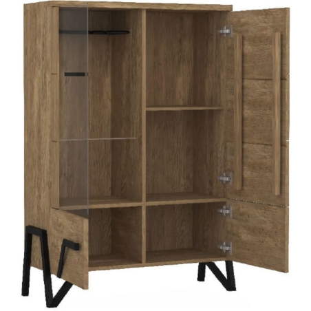 Pik cabinet with bar with lighting left Mebin