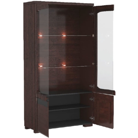 Riva double cabinet with lighting Mebin