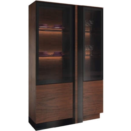 VIGO double cabinet with lighting L/P Mebin