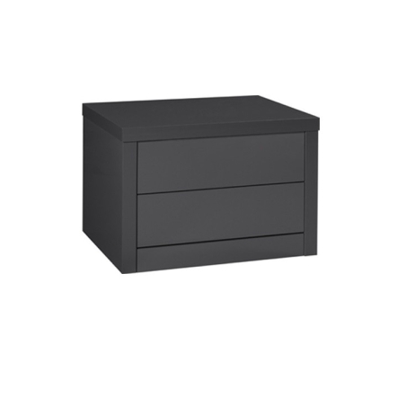 Cezar bedside table black