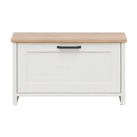 Shoe cabinet Loksa SFK1D Black Red White
