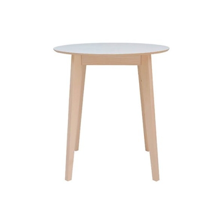 Round table Ikka Black Red White