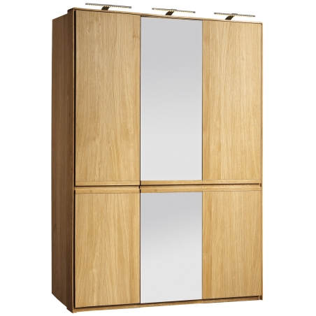 Three-door wardrobe with mirror type 03 Atlanta Dekort