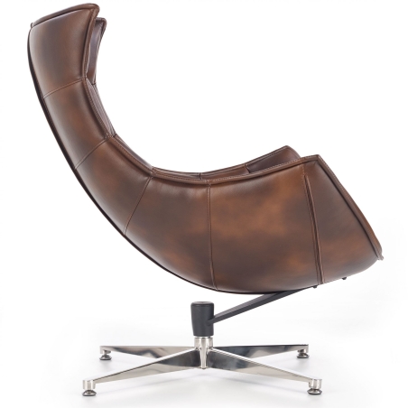 Luxor dark brown armchair Halmar