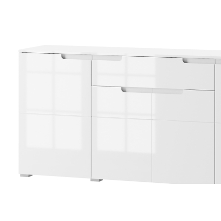 Chest of drawers Selene white gloss Type 36 Szynaka Meble