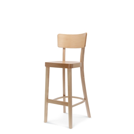 Solid bar stool BST-9449 Oak Fameg