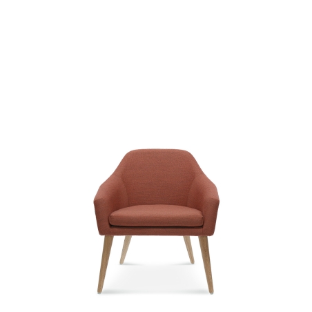 Shell armchair B-1234 Oak Fameg