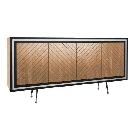 Lissy Elegance Drewno - D-00 Natural Oak, Lissy Elegance Ramka - Silver Frame