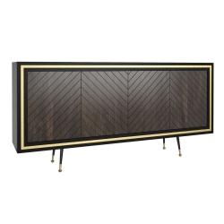 Wood colouring: Onyx oak Frame selection: Gold Frame 