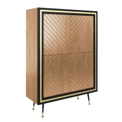 Wood colouring: D-00 Natural Oak Frame selection: Gold Frame 
