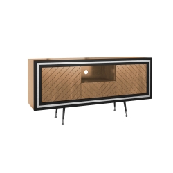 Wood colouring: D-00 Natural Oak Frame selection: Silver Frame 