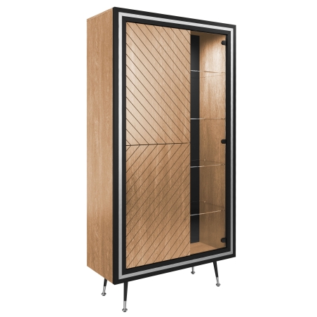 Lissy Elegance Drewno - D-00 Natural Oak, Lissy Elegance Ramka - Silver Frame