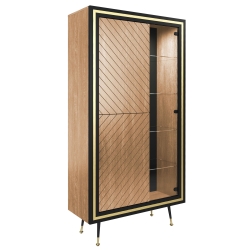 Wood colouring: D-00 Natural Oak Frame selection: Gold Frame 