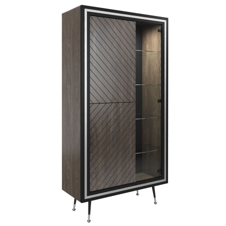 Lissy Elegance Drewno - Dąb Onyx, Lissy Elegance Ramka - Srebrna Ramka