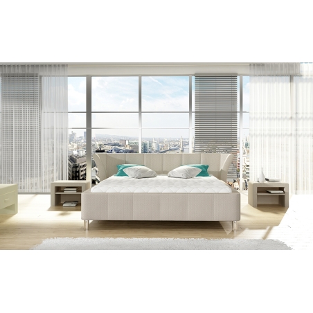 Upholstered bed 160 x 200 cm 80295 RM MK Foam Kolo
