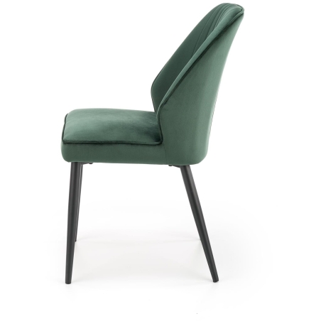 K432 chair dark green Halmar