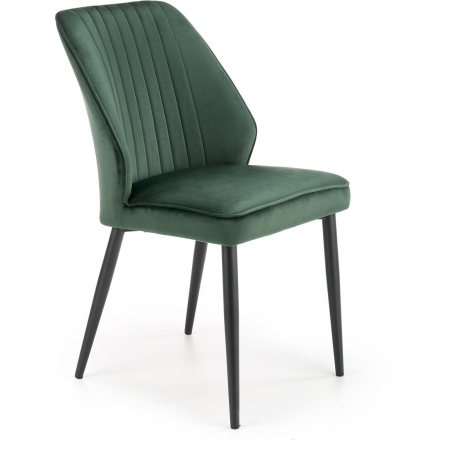 K432 chair dark green Halmar