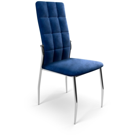 K416 chair navy blue velvet Halmar