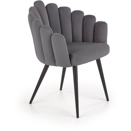 K410 chair ash velvet Halmar
