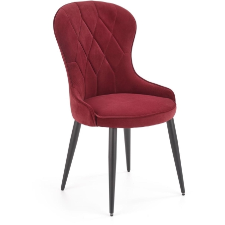 K366 maroon chair Halmar