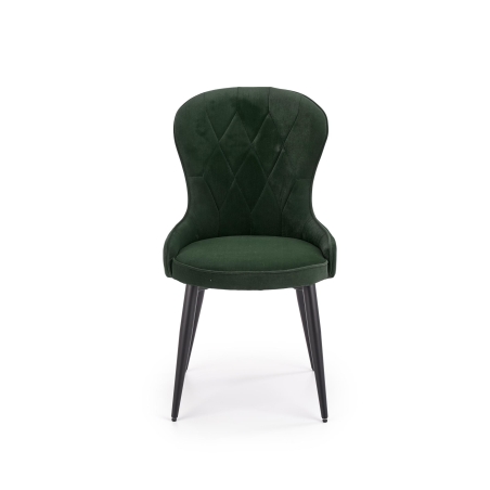 K366 chair dark green Halmar