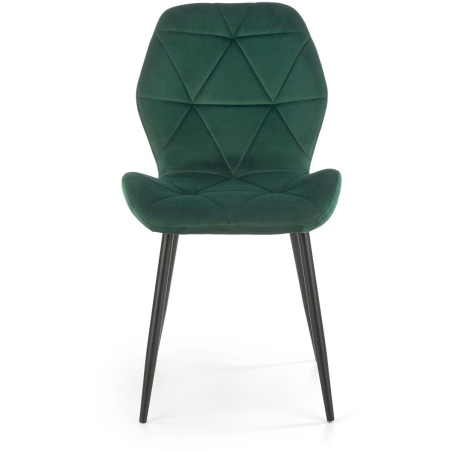 K453 chair dark green Halmar