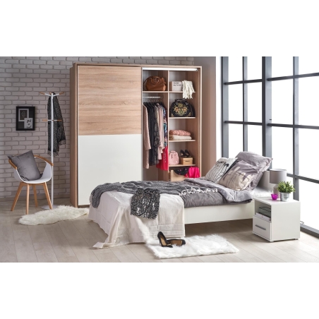 Lima bed 90 white Halmar