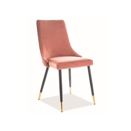 Piano Velvet chair antique pink Bluvel 52 Signal