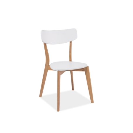 Mosso chair Oak/white Signal