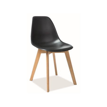 Moris beech black Signal chair
