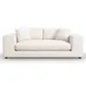 Three-seater sofas white