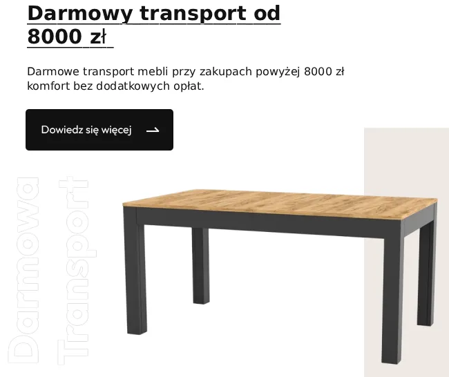 Darmowy transport