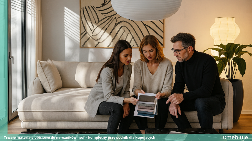 Trwałe materiały obiciowe do narożników i sof – kompletny przewodnik dla kupujących