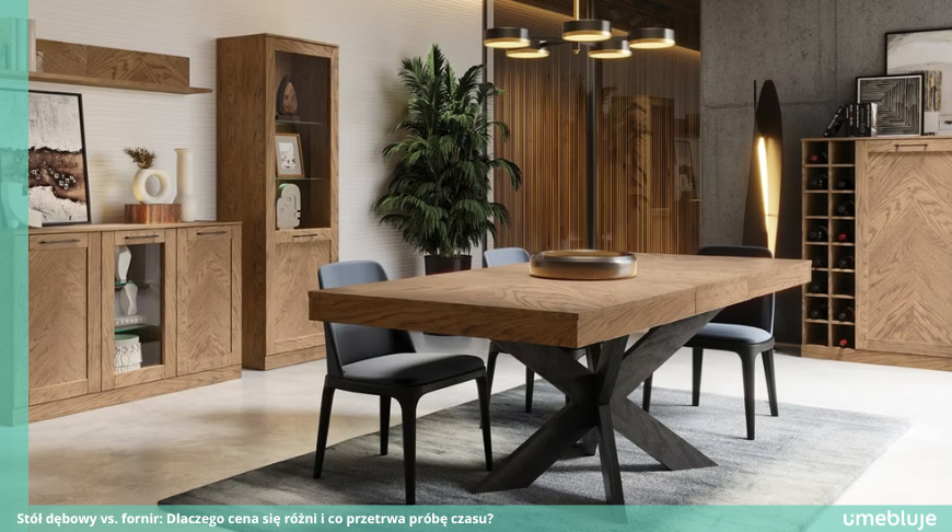 Stół dębowy vs. fornir: Dlaczego cena się różni i co przetrwa próbę czasu?